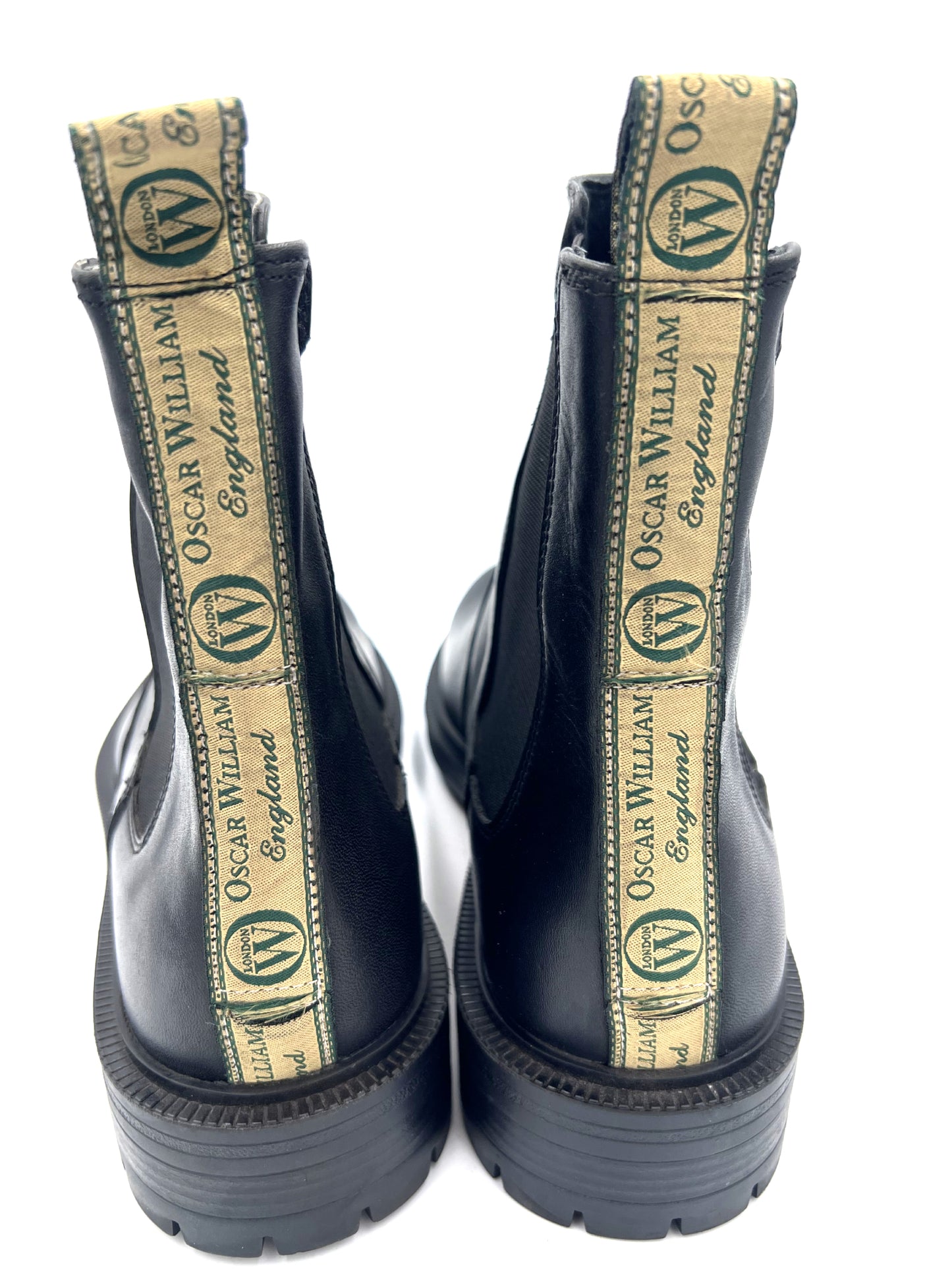 Oscar William Chelsea Boots – Black | Real Rubber Sole