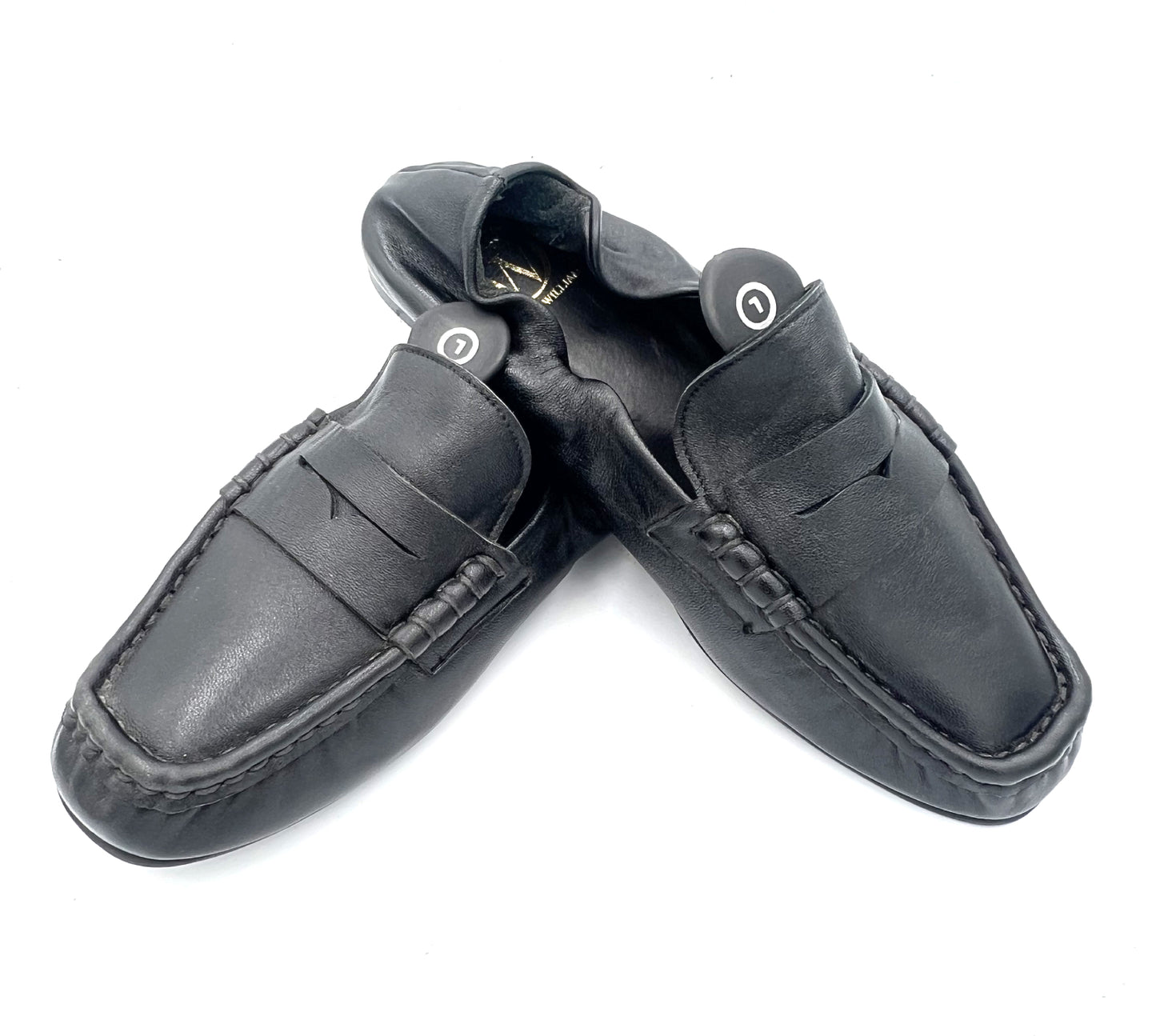 Oscar William Classic Loafers – Black Soft Leather | Elastic Fit