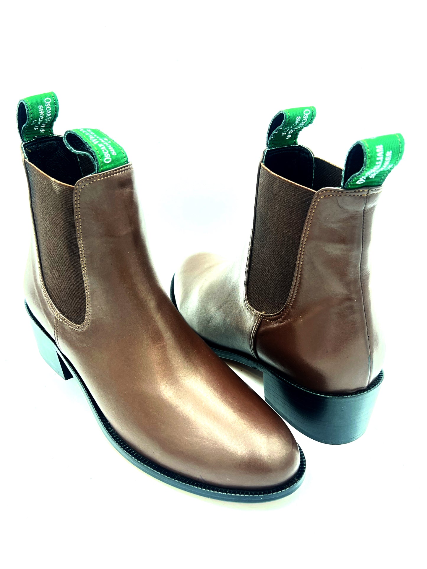 Oscar William Women’s Chelsea Boots – Brown | Leather Sole