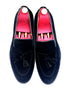 Oscar William Black Suede Tassel Loafers – Leather Sole