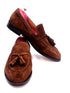 Oscar William Polo Brown Tassel Loafers