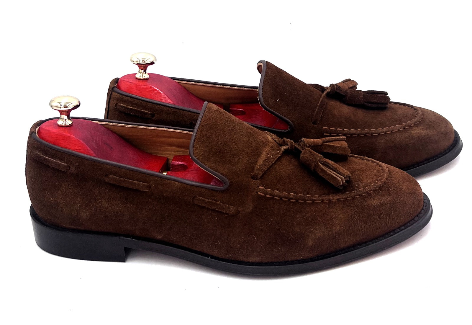 Oscar William Polo Brown Tassel Loafers