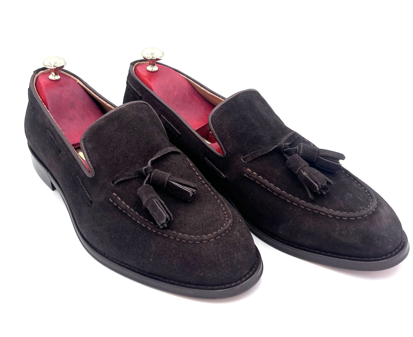 Oscar William Dark Brown Tassel Loafers – Refined Style with Everyday Versatility