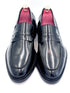 Oscar William Black High Shine Penny Loafers