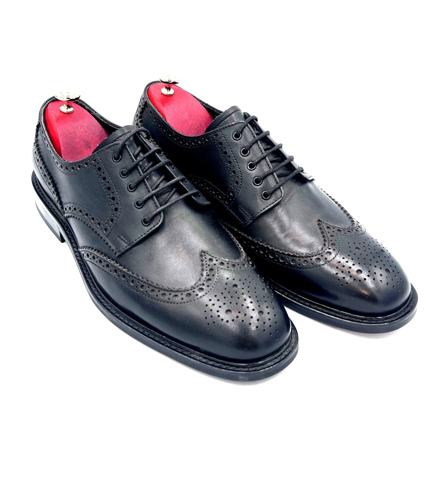 Oscar William Full Brogue Dress Shoes – Dainite Rubber Sole