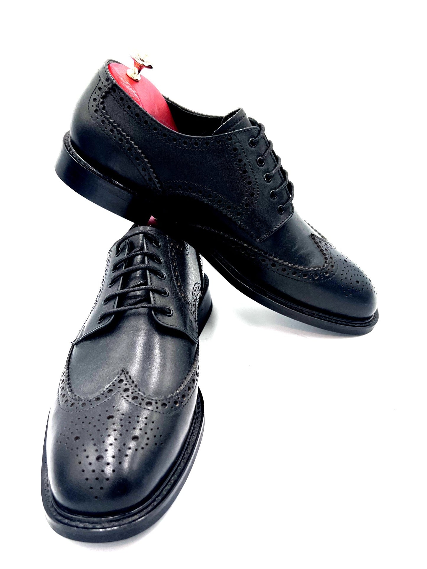Oscar William Full Brogue Dress Shoes – Dainite Rubber Sole