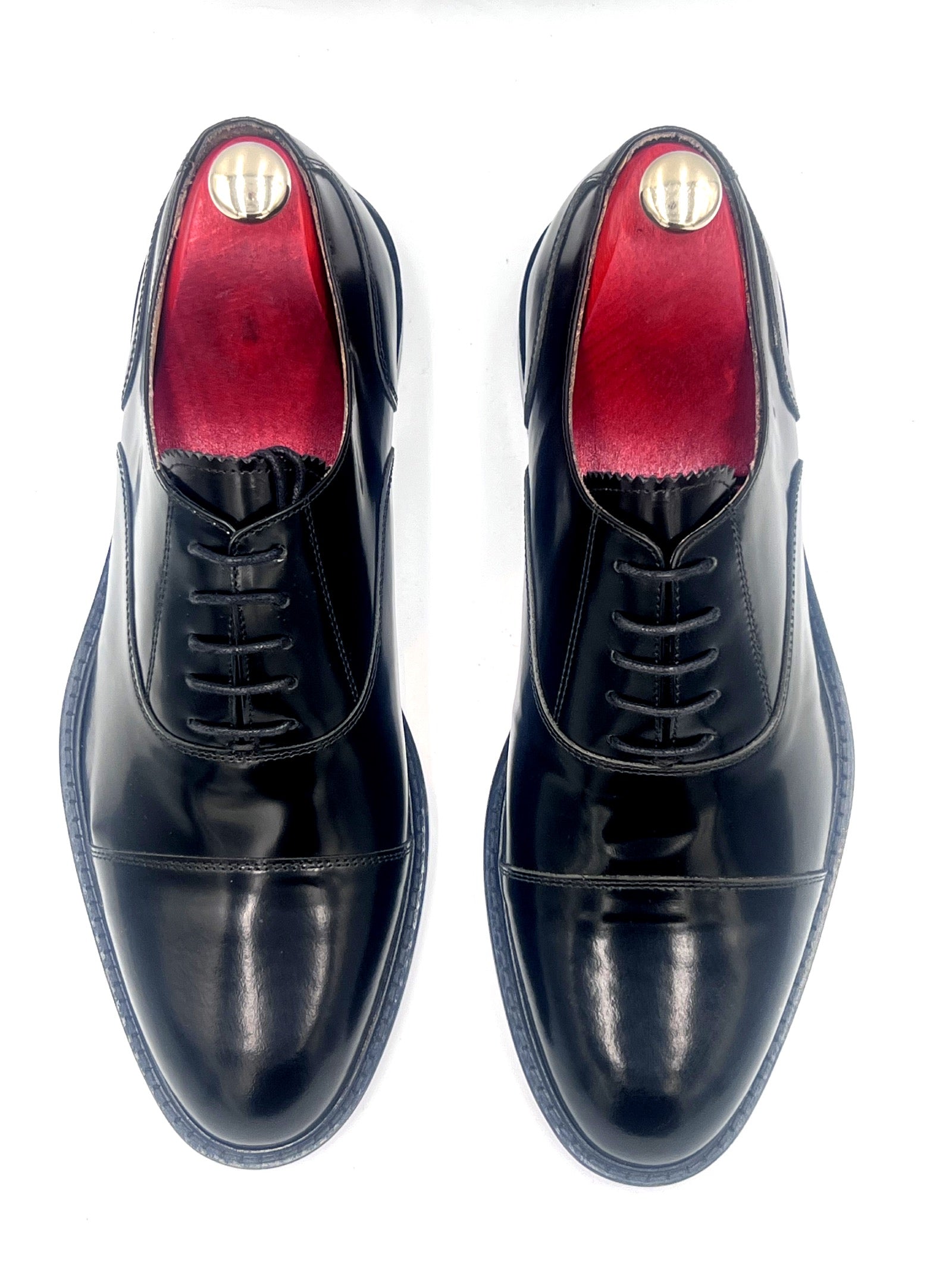 Oscar William Classic Mens Oxford – High Shine Leather
