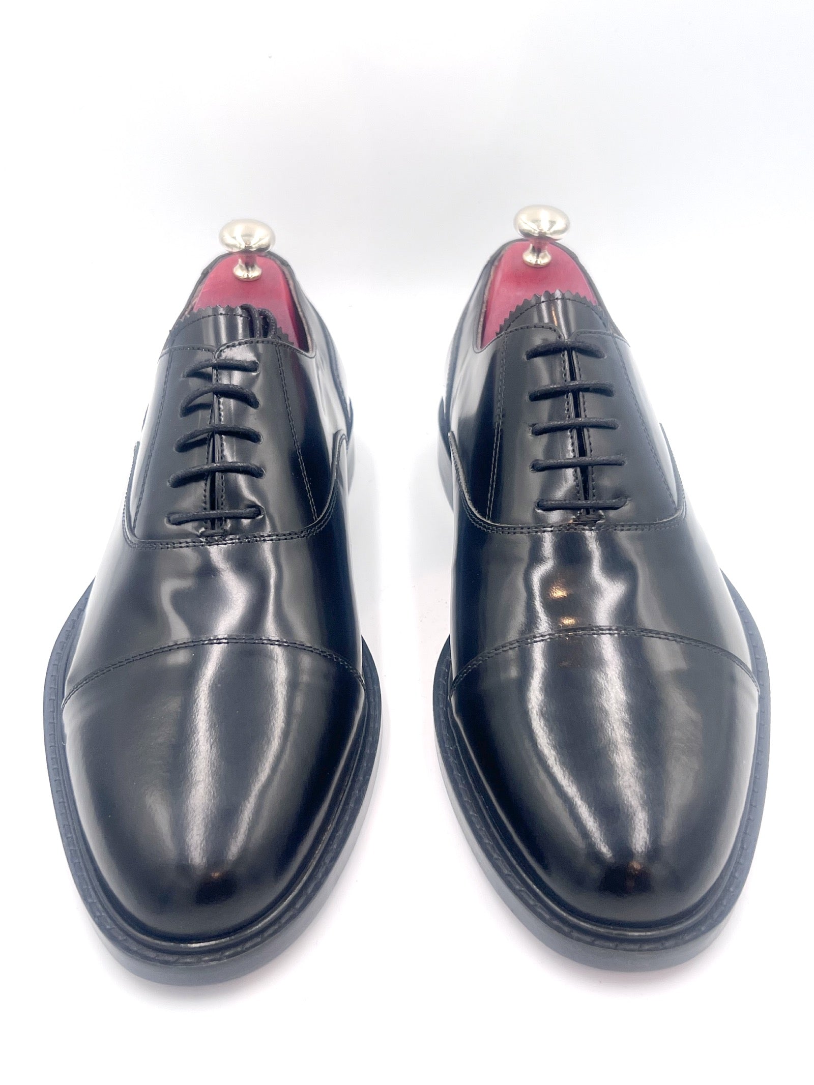Oscar William Classic Mens Oxford – High Shine Leather