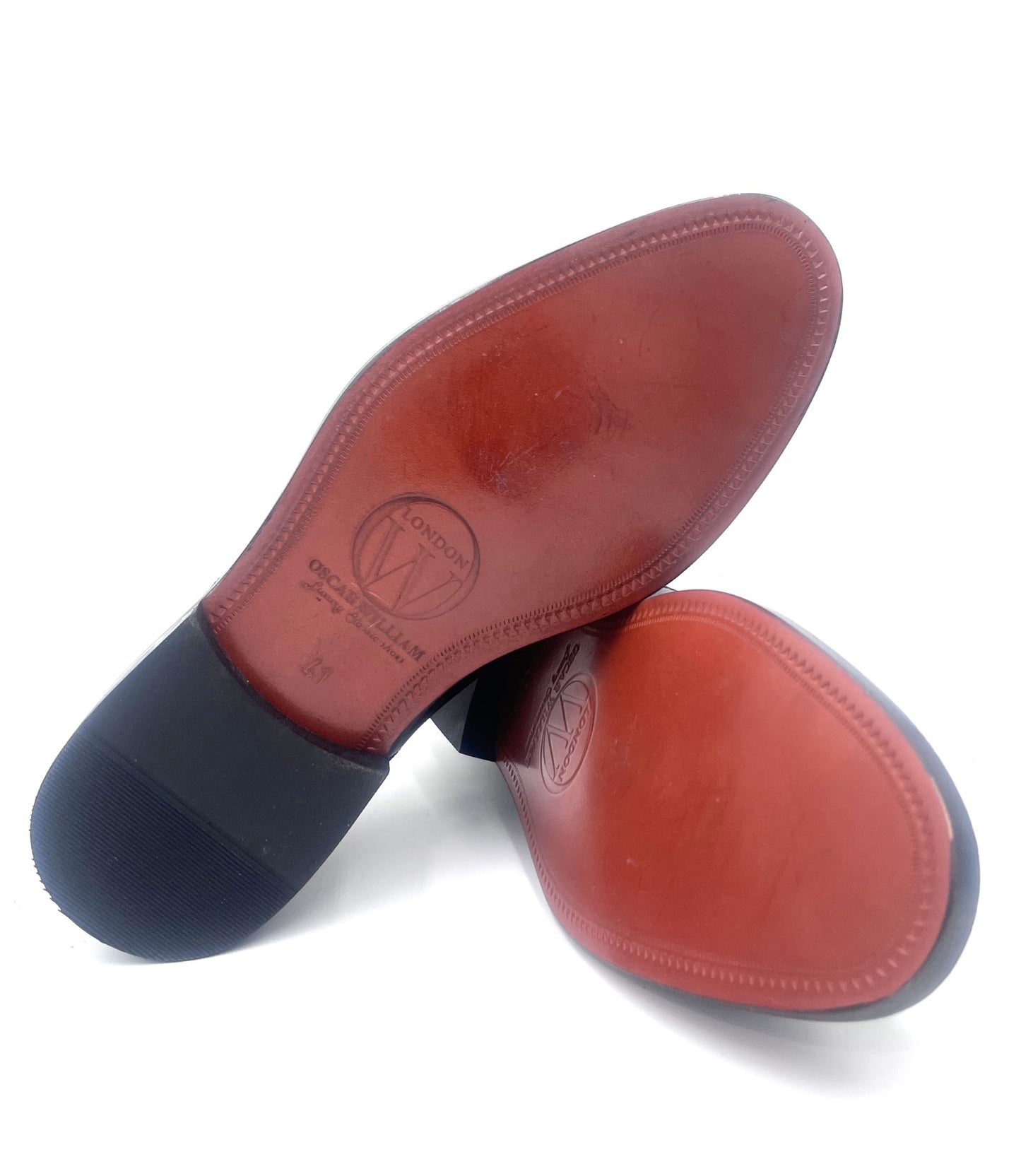 Oscar William Classic Mens Oxford – High Shine Leather, Leather Sole / Lining