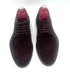 Oscar William Dark Brown Suede Derby Shoes – Leather Sole