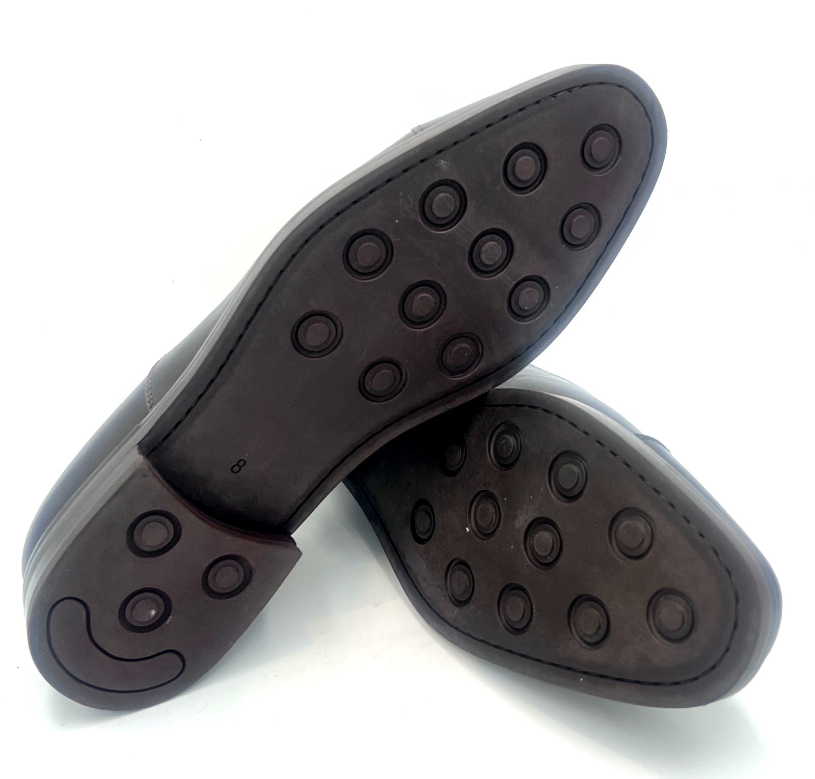 Oscar William Dark Brown Oxfords – Rubber Studded Sole