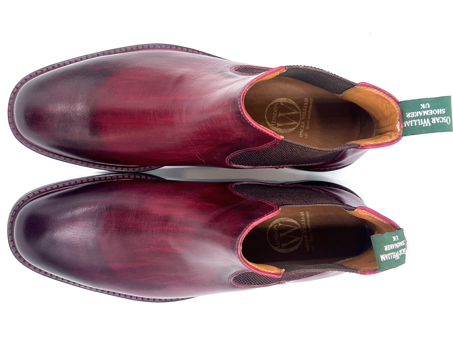 Oscar William Luxury Men’s Chelsea Boots, Handmade with Precision
