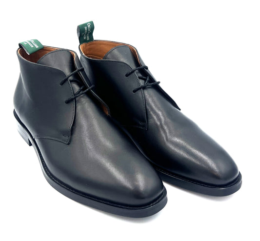 Oscar William Handcrafted Black Chukka Boots – Durable Studded Sole