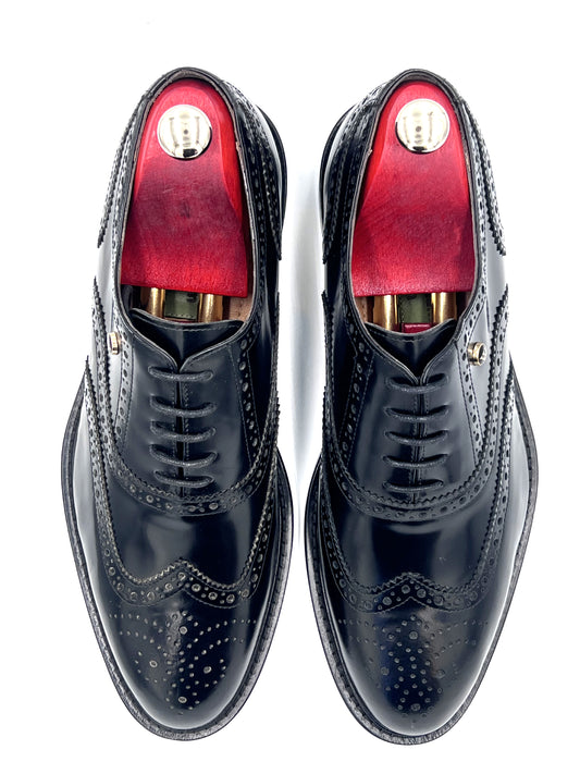 Oscar William Oxford – Full Brogue | High Shine Leather Sole
