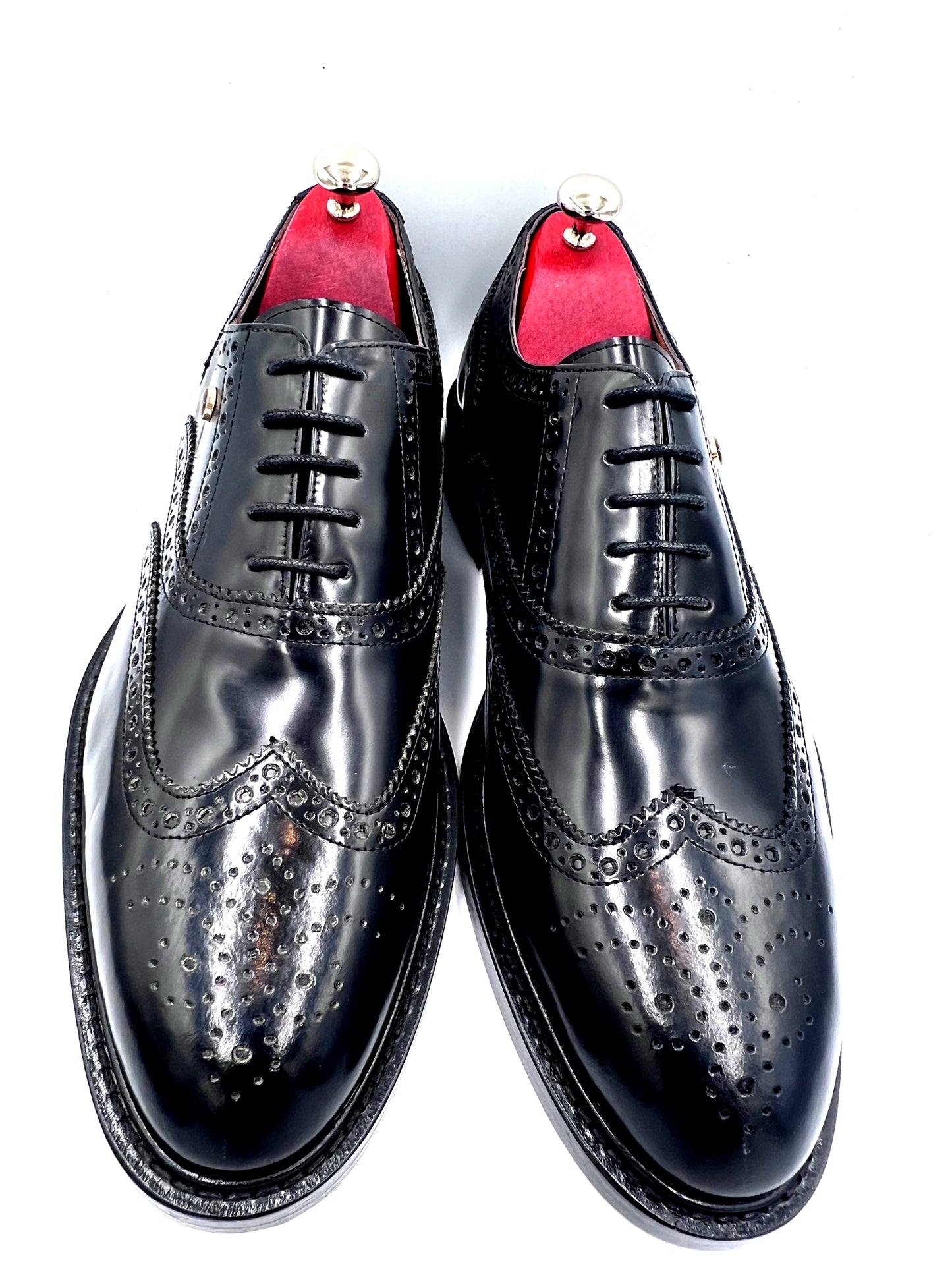 Oscar William Oxford – Full Brogue | High Shine Leather Sole