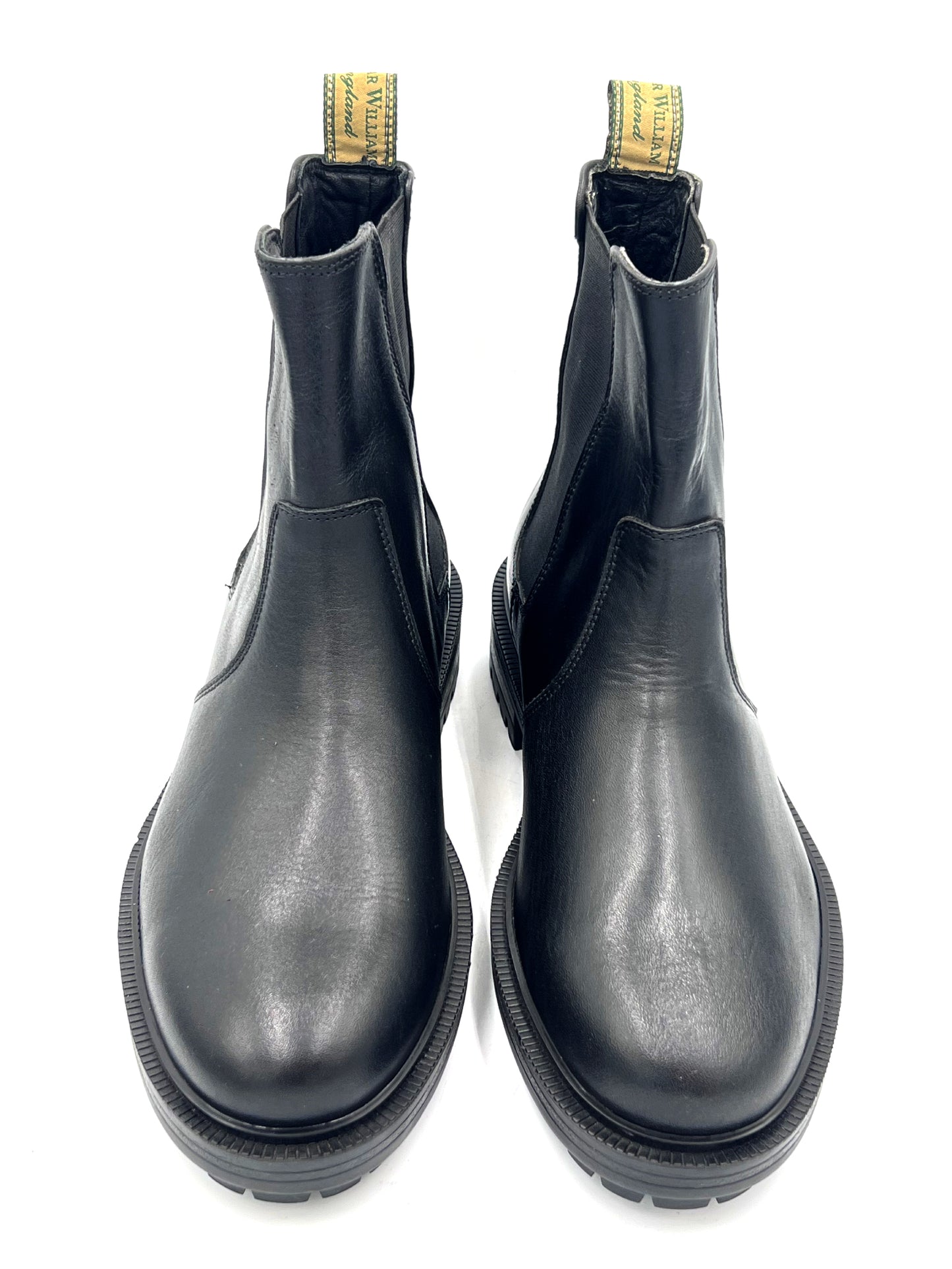 Oscar William Chelsea Boots – Black | Real Rubber Sole