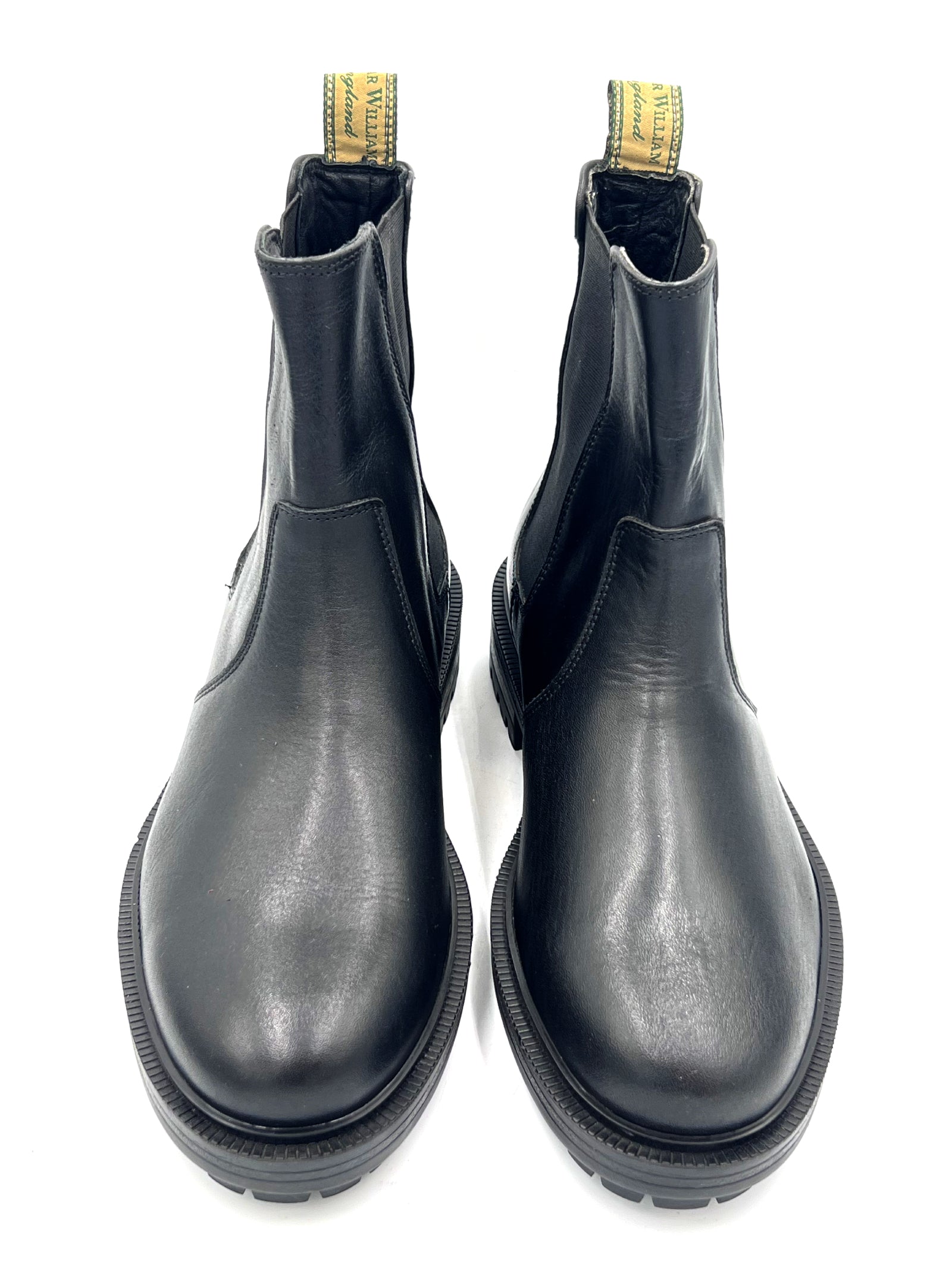 Black Chelsea Boots for Men | Leather Upper & Rubber Sole