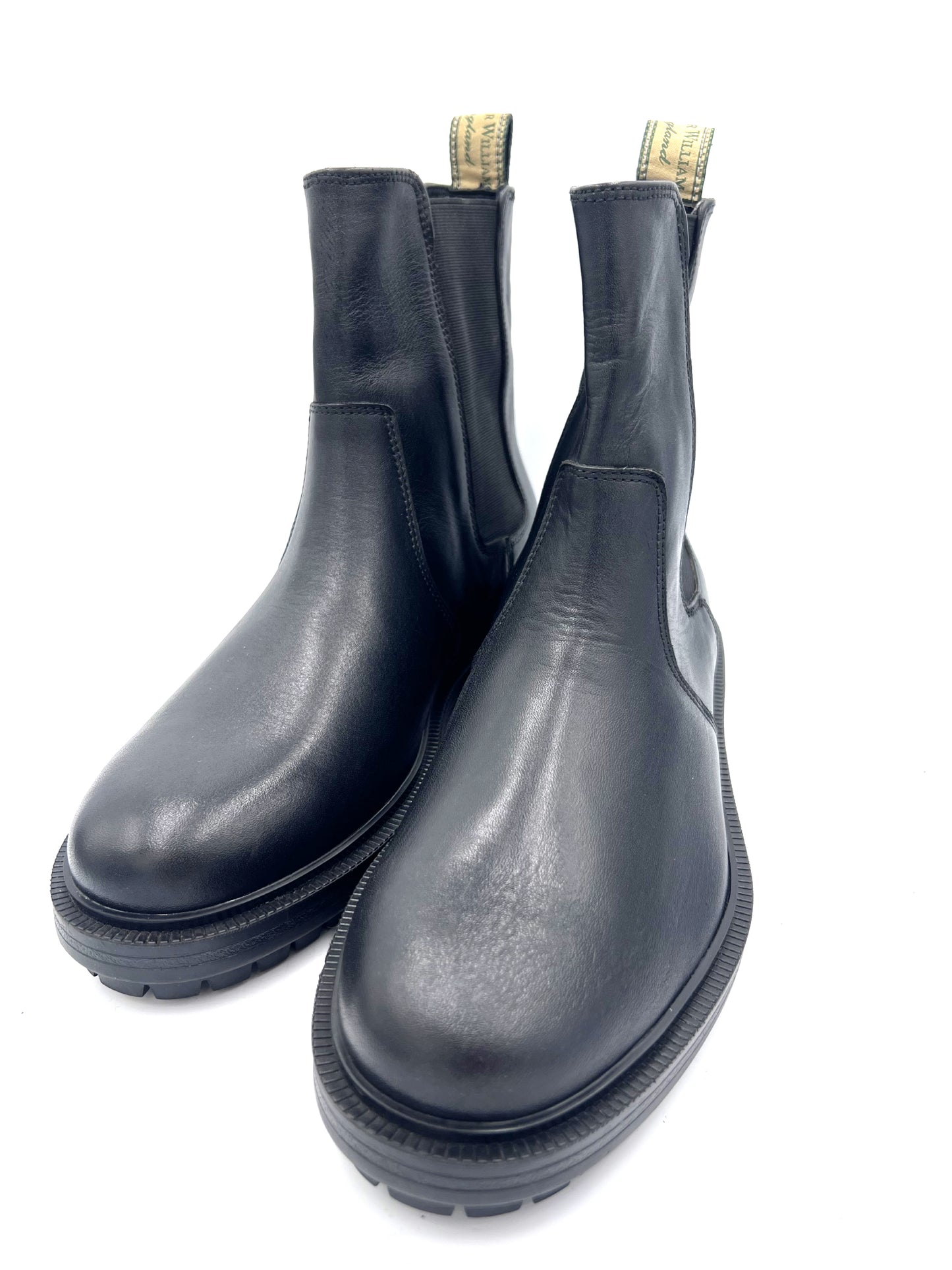Oscar William Chelsea Boots – Black | Real Rubber Sole