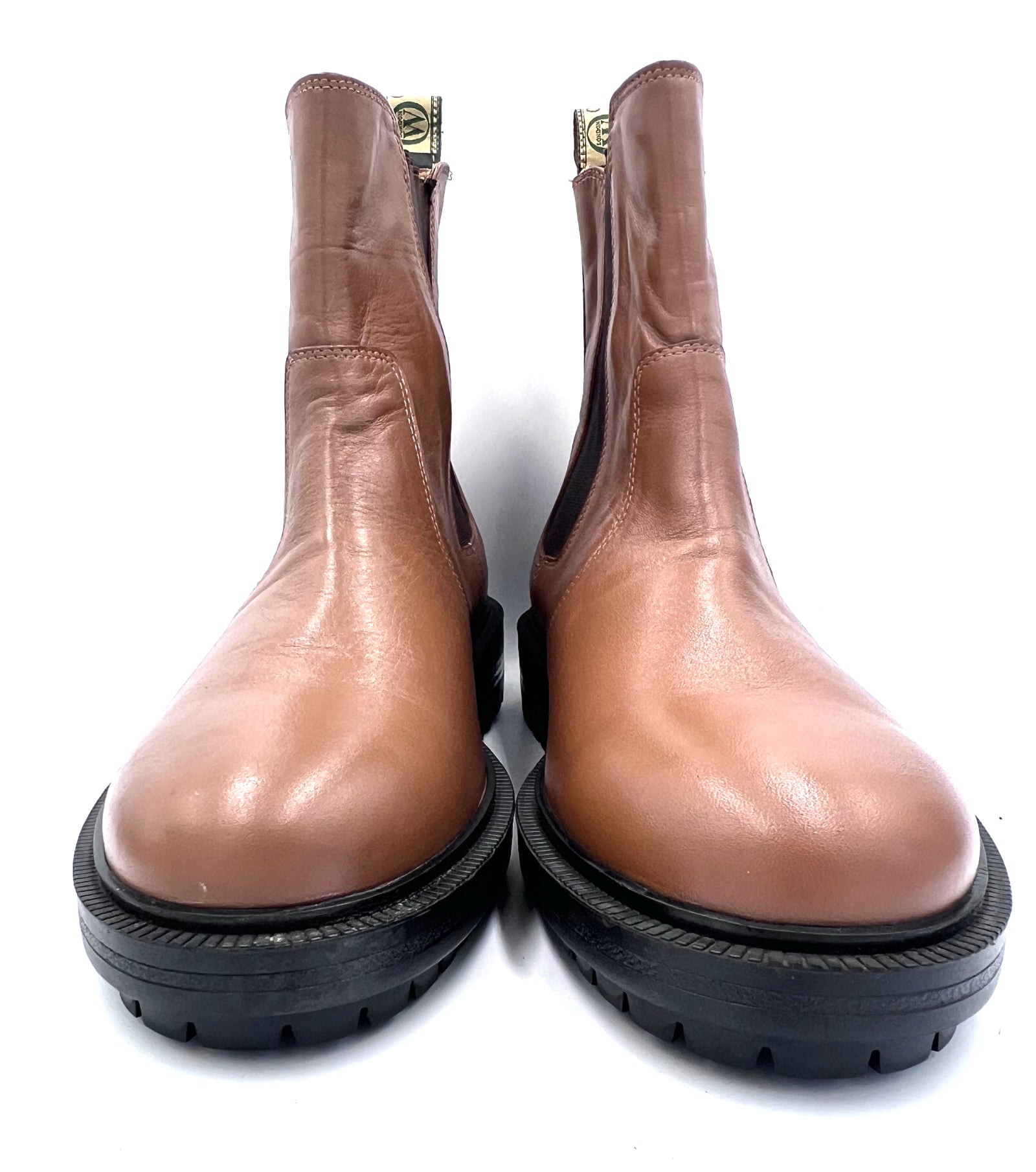 Tan Chelsea Boots for Men | Handcrafted Leather & Rubber Sole