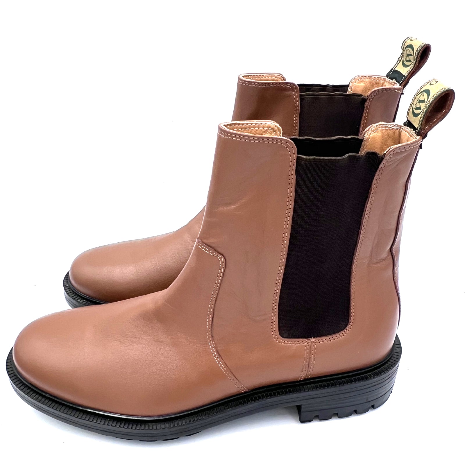 Tan Chelsea Boots for Men | Handcrafted Leather & Rubber Sole