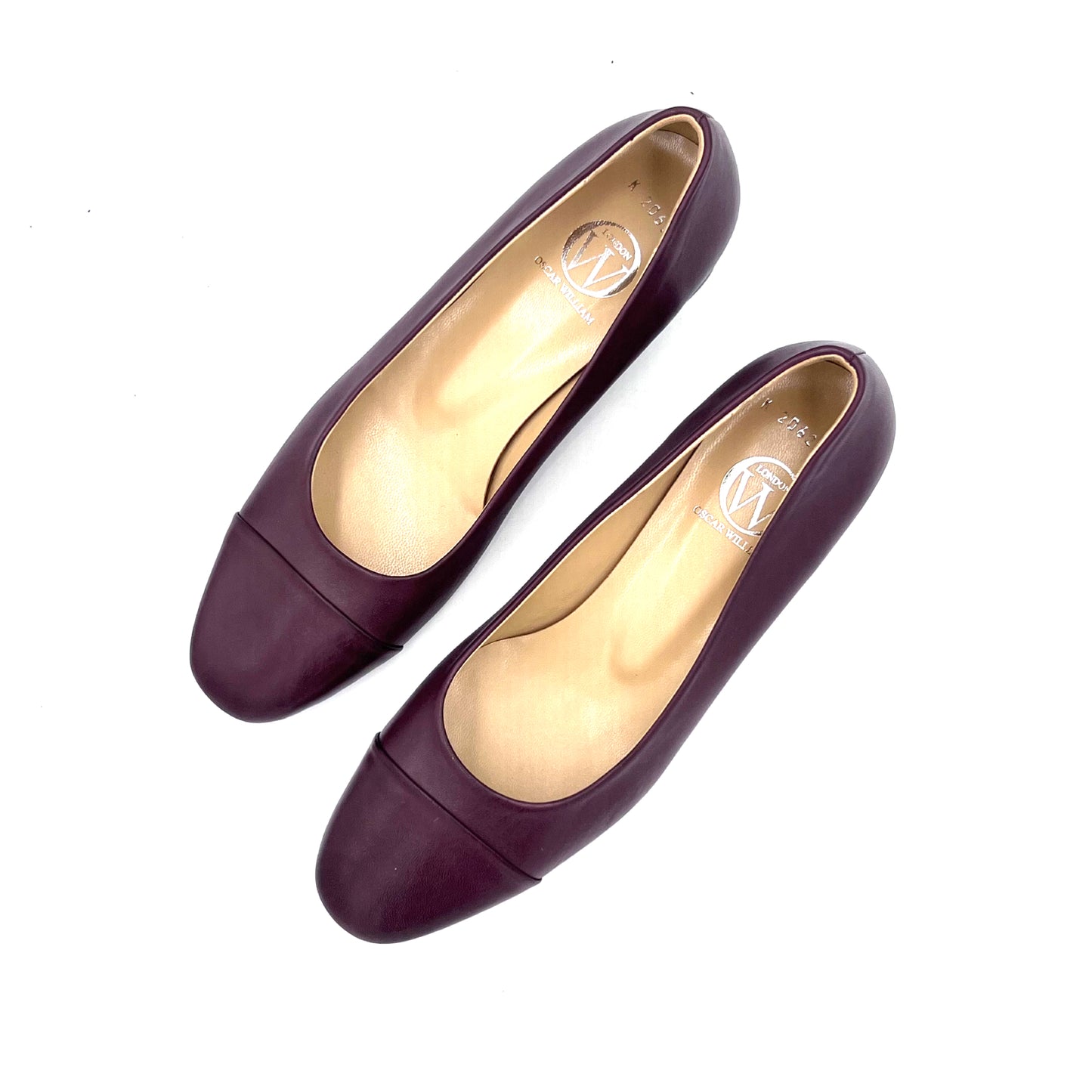 Oscar William Pump – Classic Maroon