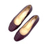 Oscar William Maroon Leather Pumps – Leather Sole
