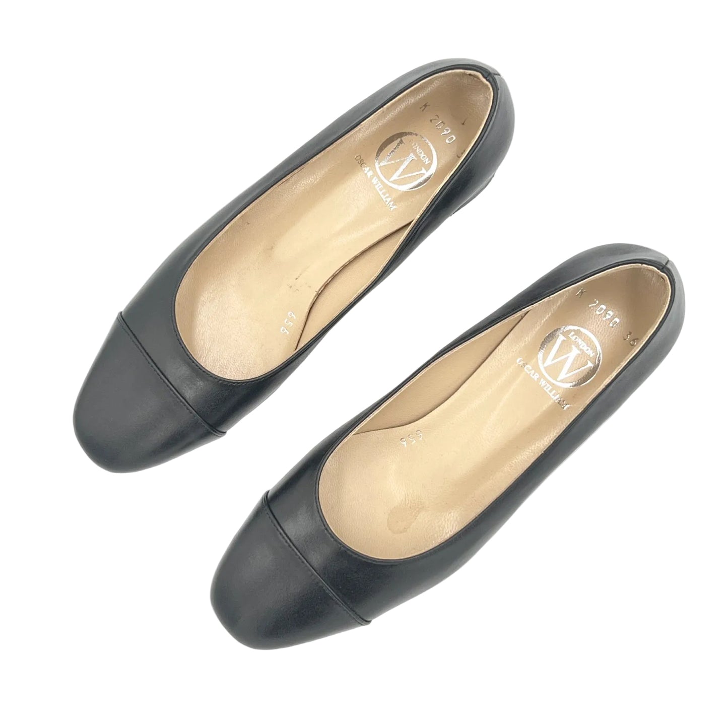 Oscar William Black Formal Pump Shoes