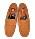 Oscar William Tan Penny Loafers – Elastic Fit