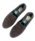 Oscar William Brown Suede Penny Loafers