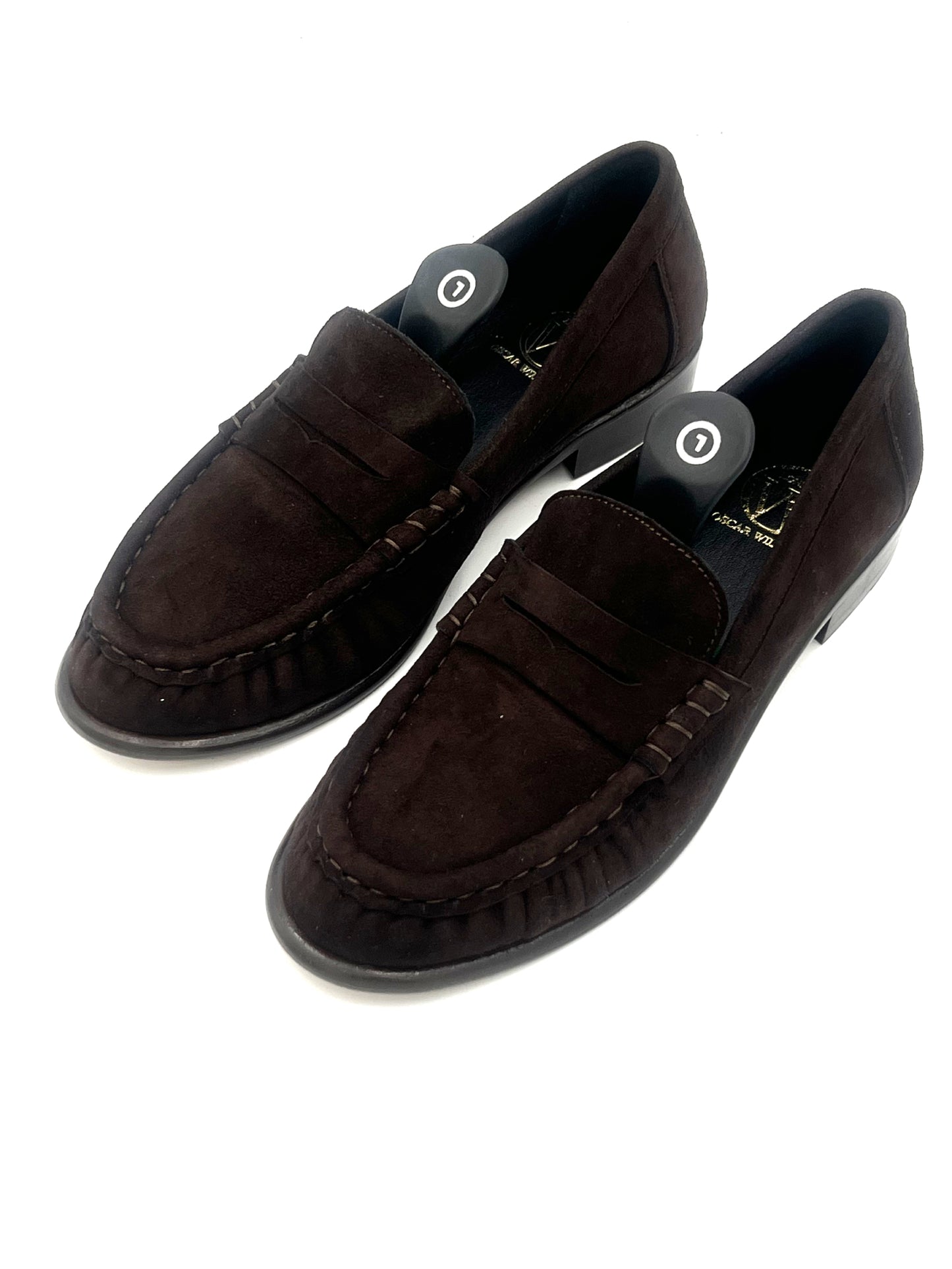 Classic Penny Loafers Brown Suede