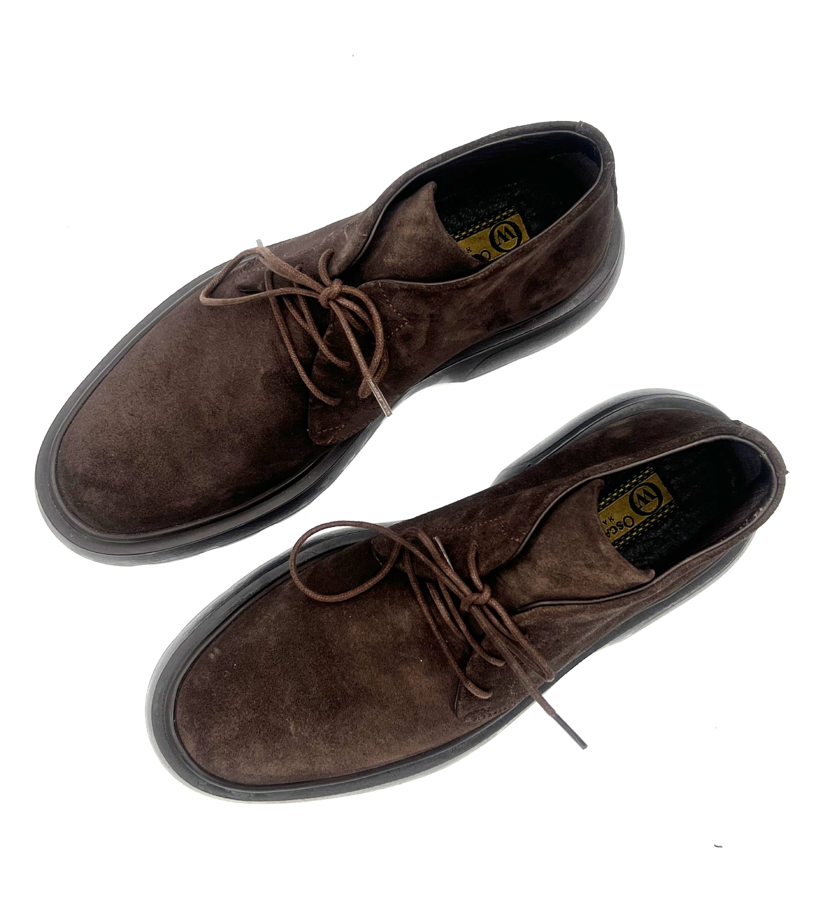 Dark Brown Suede Chukka Boots | Lightweight Comfort Sole