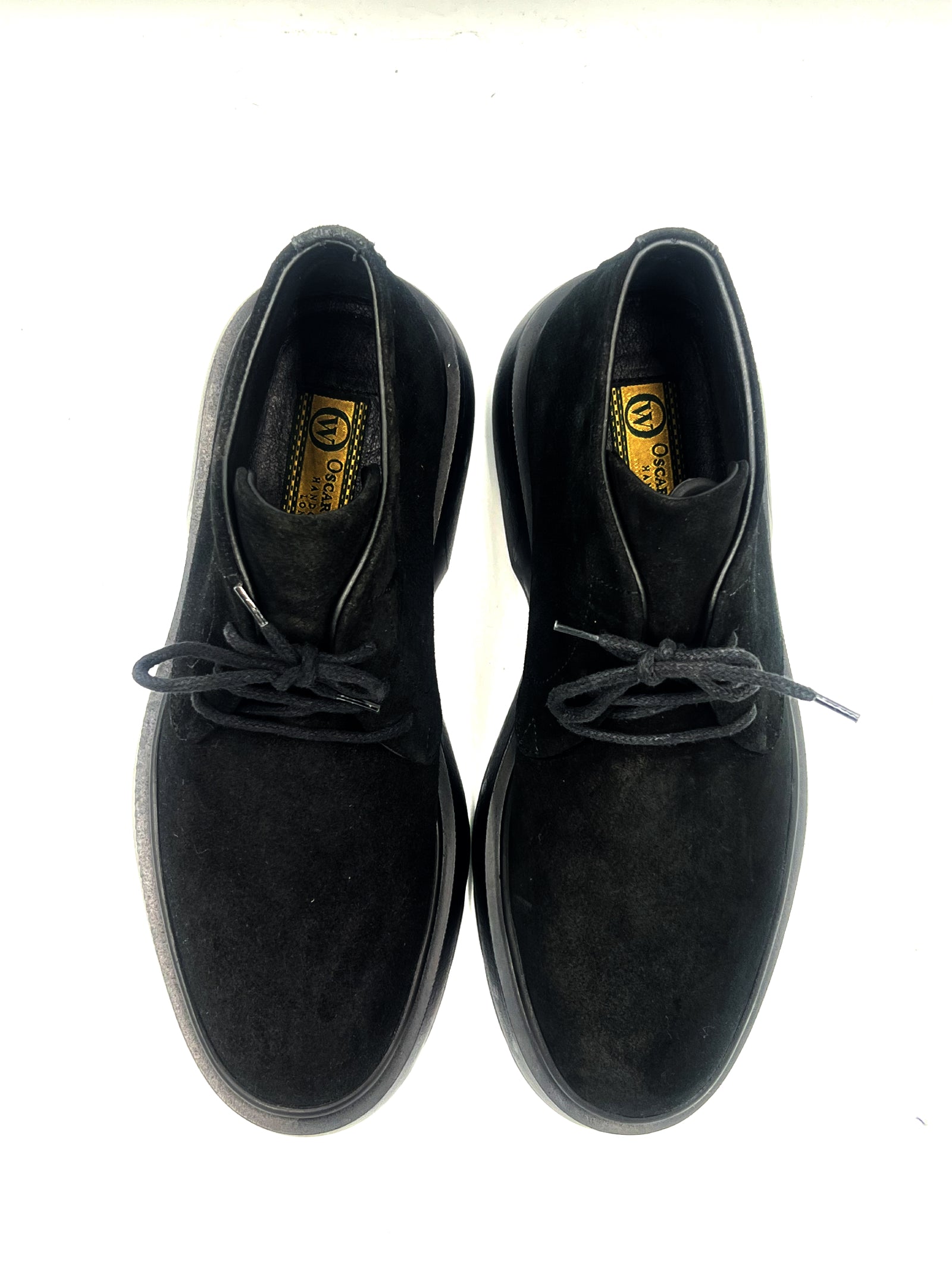 Oscar William Black Suede Chukka Boots | Lightweight Comfort Sole
