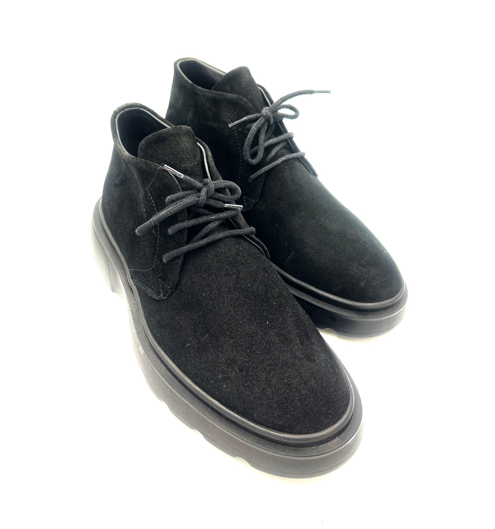 Oscar William Black Suede Chukka Boots | Lightweight Comfort Sole