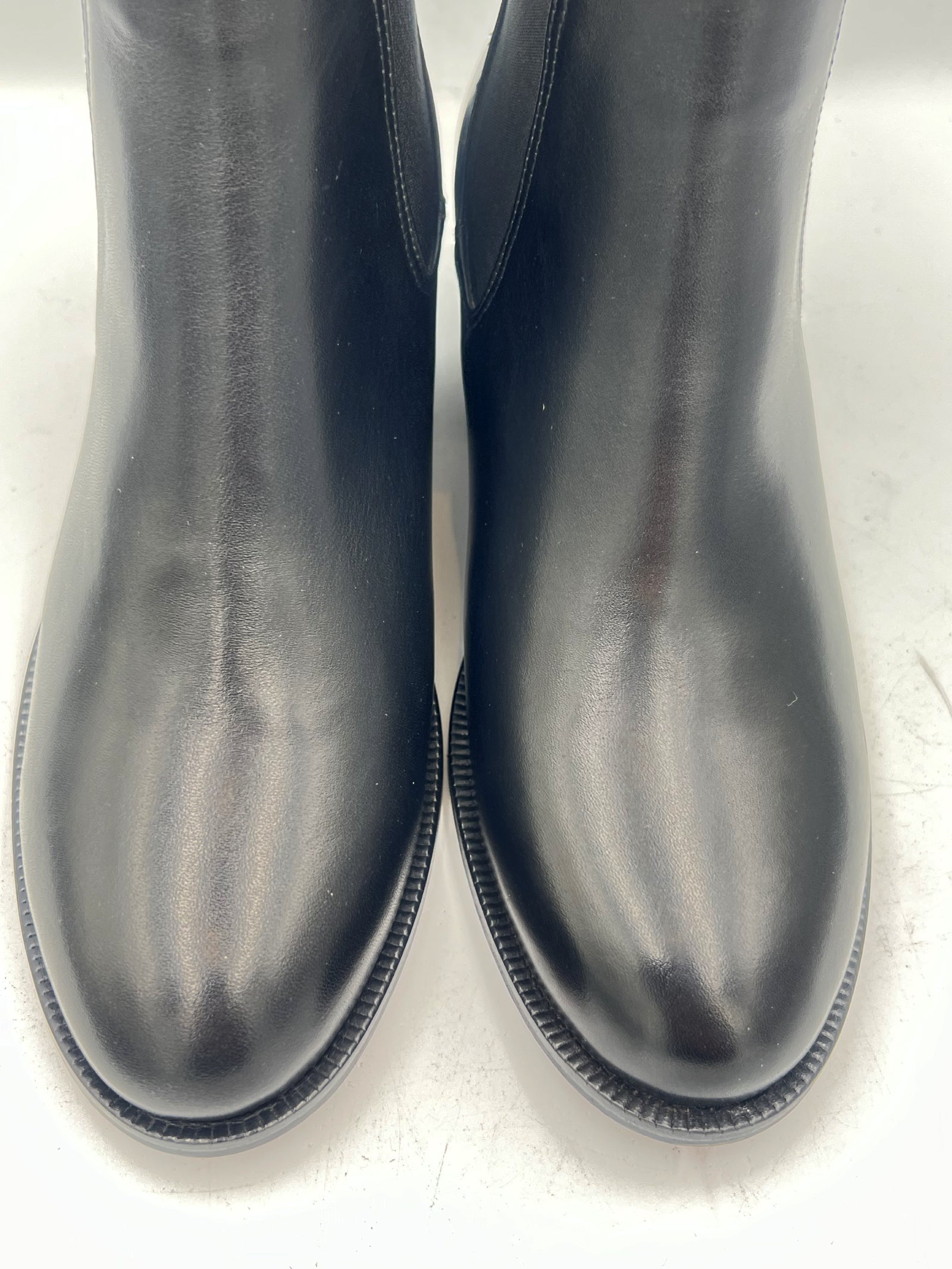 Oscar William Women’s Chelsea Boots – Black Leather | Leather Sole